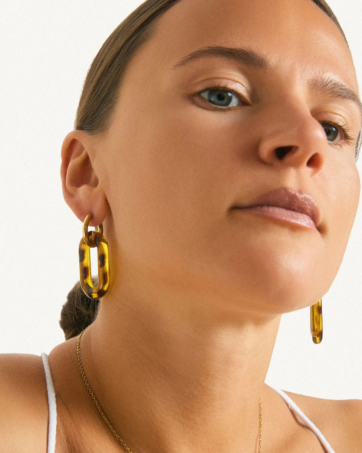 Bold Leopard Earrings | Gold