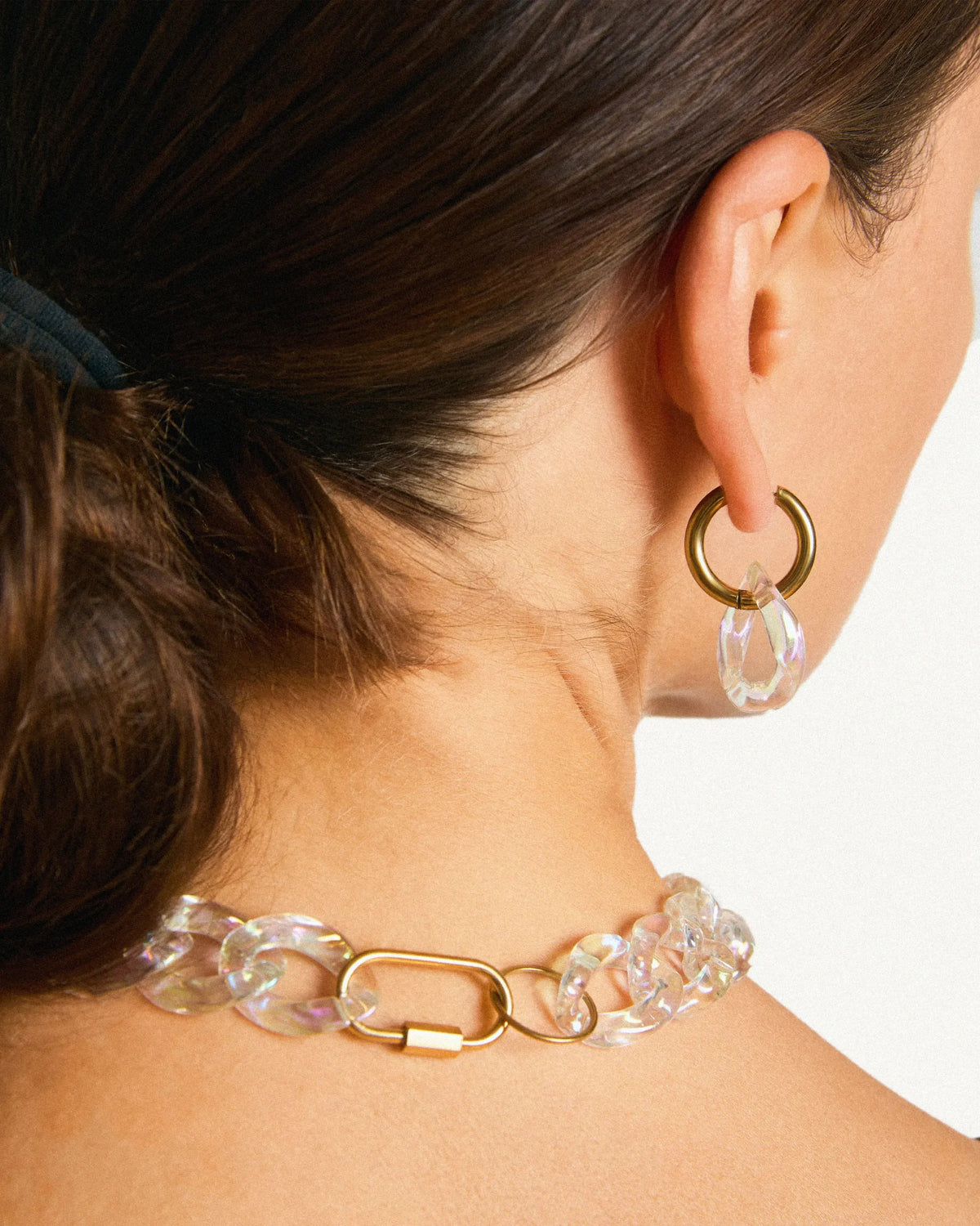 Rainbow Necklace | Gold