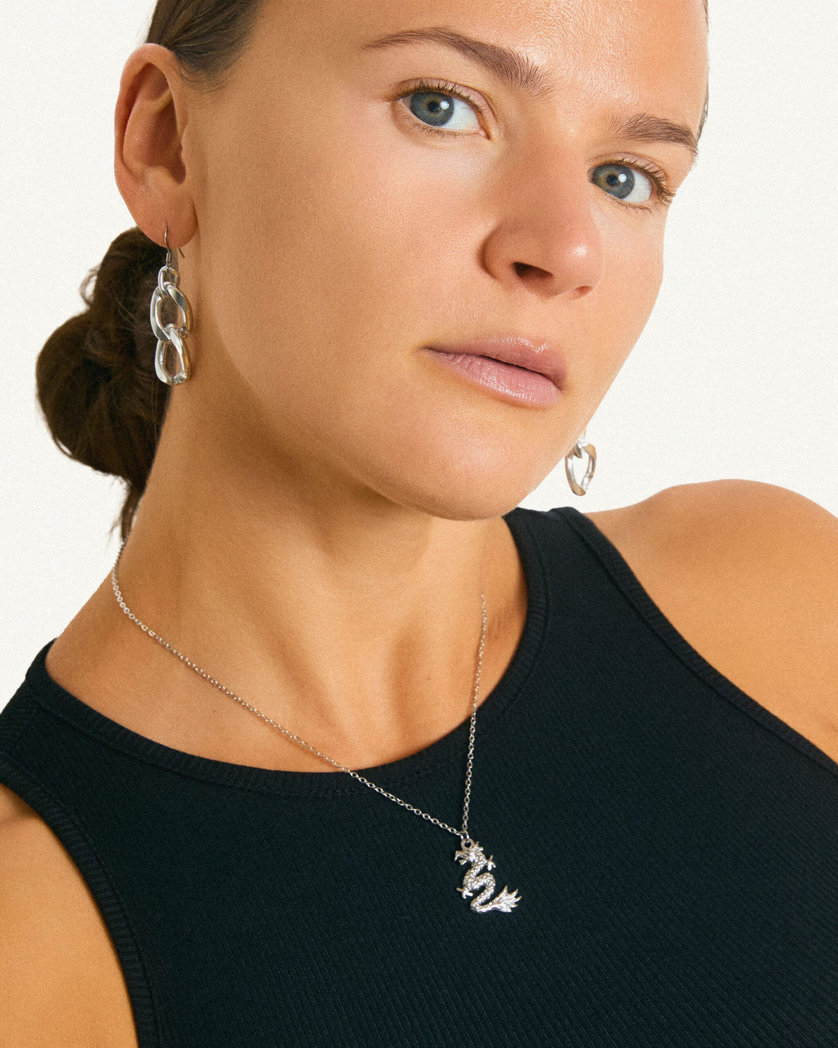 Dragon Necklace | Silver
