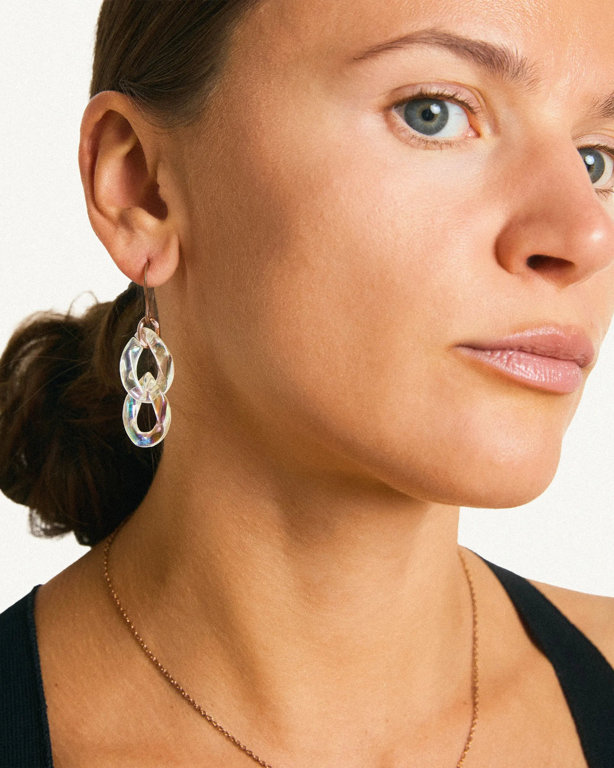 Rainbow Earrings Hook | Rosé Gold