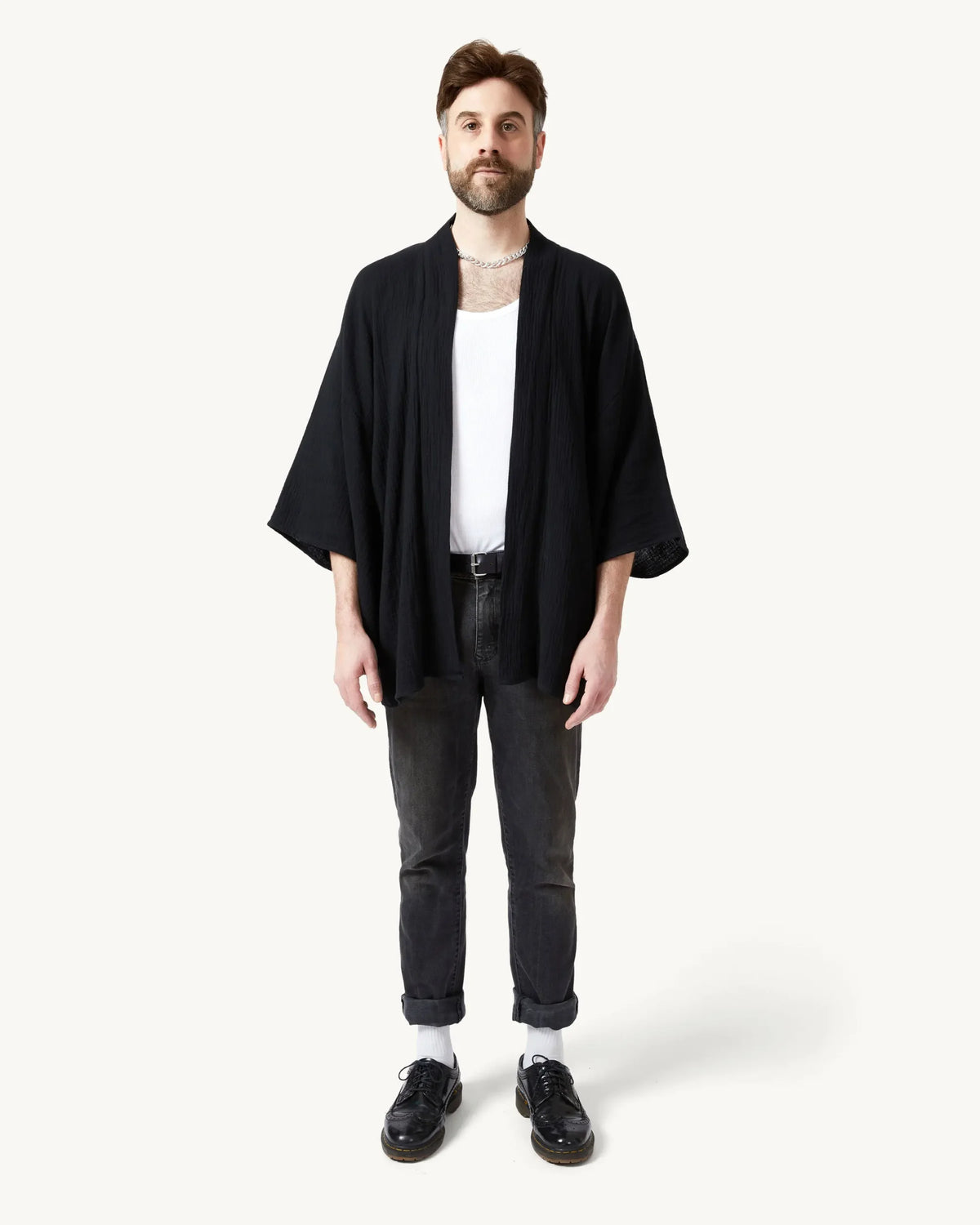 Soft Kimono | Black